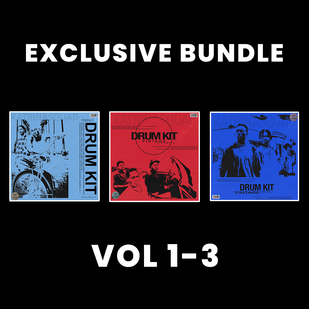 Vintage Drumkits - BUNDLE - DELAY